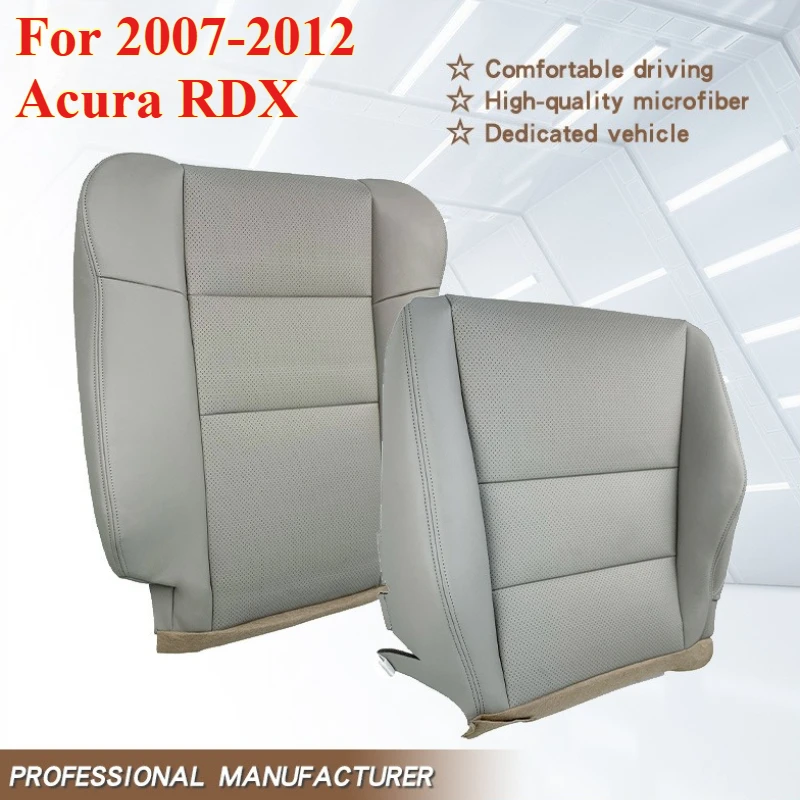 

1PCS for 2007-2012 Acura RDX Microfiber Leather Car Seat Cover Custom Seat Covers Left Hand Driving Bottom Seat Cover Back Cover