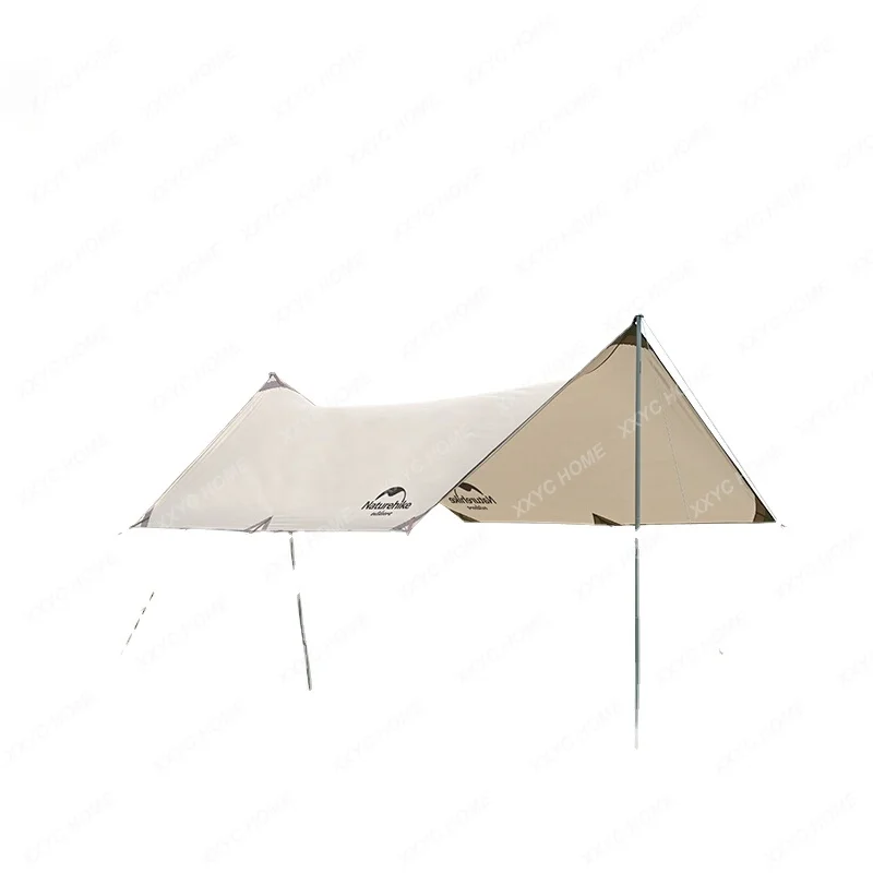 Naturehike-Person Canopy Outdoor Camping Rain-Proof Sunshade Silver Pastebrushing Picnic Sunshade Pergola Folding Tent