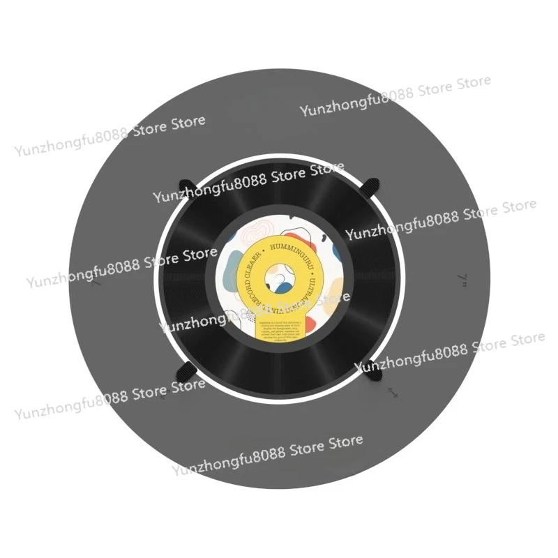 

Single pack, ultrasonic vinyl record cleaner, dishwasher adapter ring 7 inch 10 inch EP record adapter ring