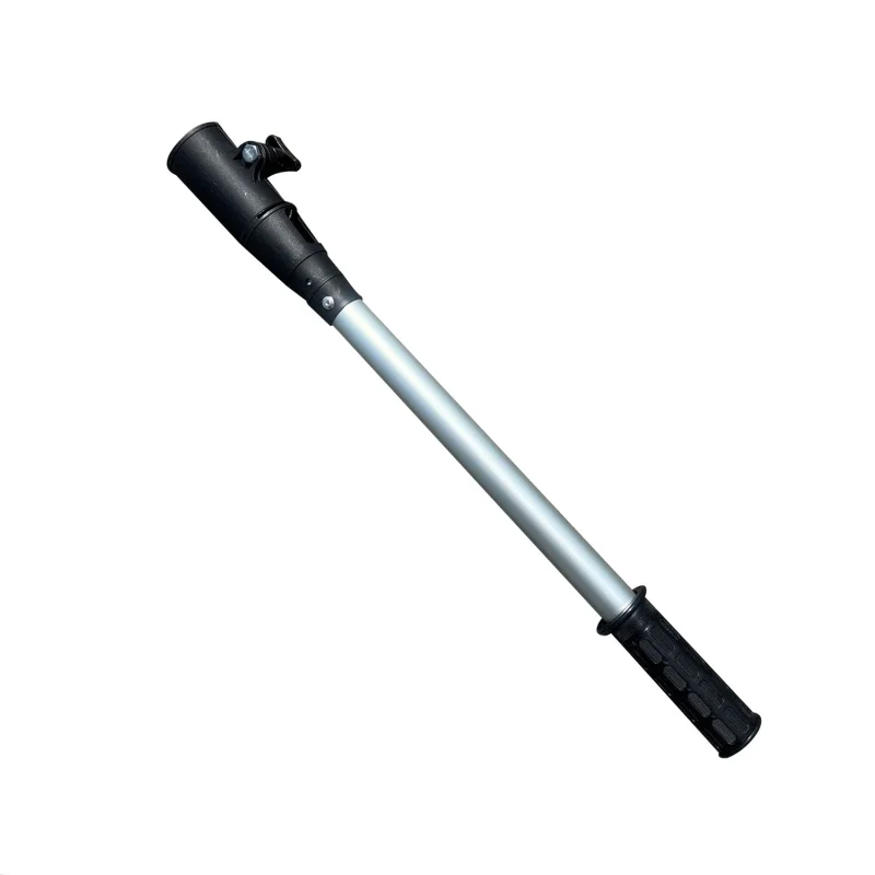 ISURE MARINE Outboard Motor Extended Aluminum Alloy Handle Anti Slip Handle Rubber Boat Fishing Boat Engine Extension Rod 46cm
