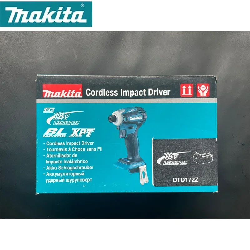 Makita DTD172 Cordless Driver Bare Tools 18V LXT BL Brushless Motor Wood/Bolt/T-Mode 180 N·m Impact Driver Power Tools DTD172Z