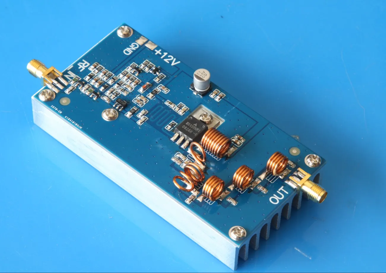 Frequency modulation FM RF power amplification module input 0dbm output 15W 87-108MHz