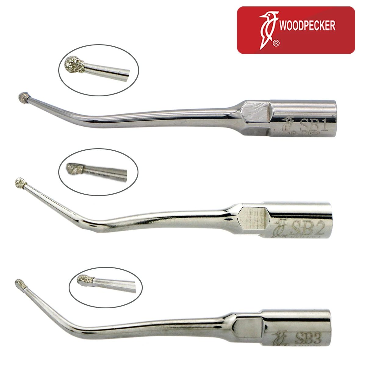 

Woodpecker Dental Ultrasonic Scaler Tip Dentistry Equipment SB For Dentist Cavity Preparation Fit EMS UDS Ultrasonic Scaler