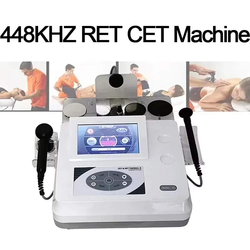 Medical Grade RF Diathermy Device RET CET Professional Physiotherapy Machine Tecar Diathermy For The
