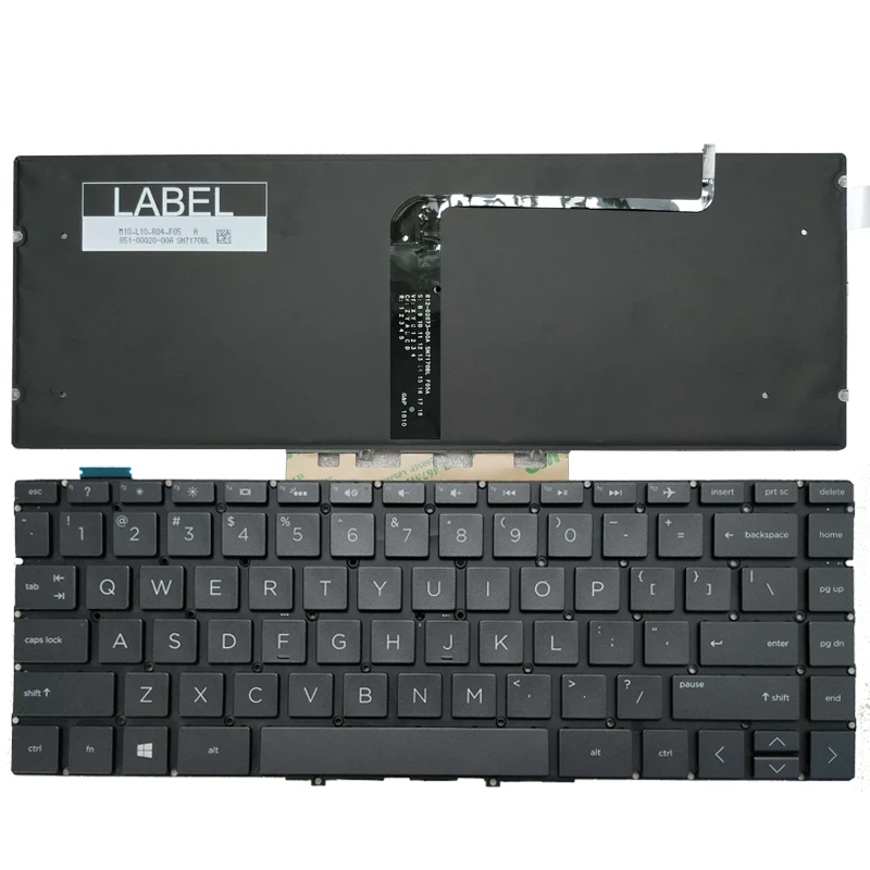 New Laptop English Keyboard For HP Spectre Folio 13-AK 13-AK0013DX 13-AK0015NR 13-AK1016NR US Keyboard With Backlit