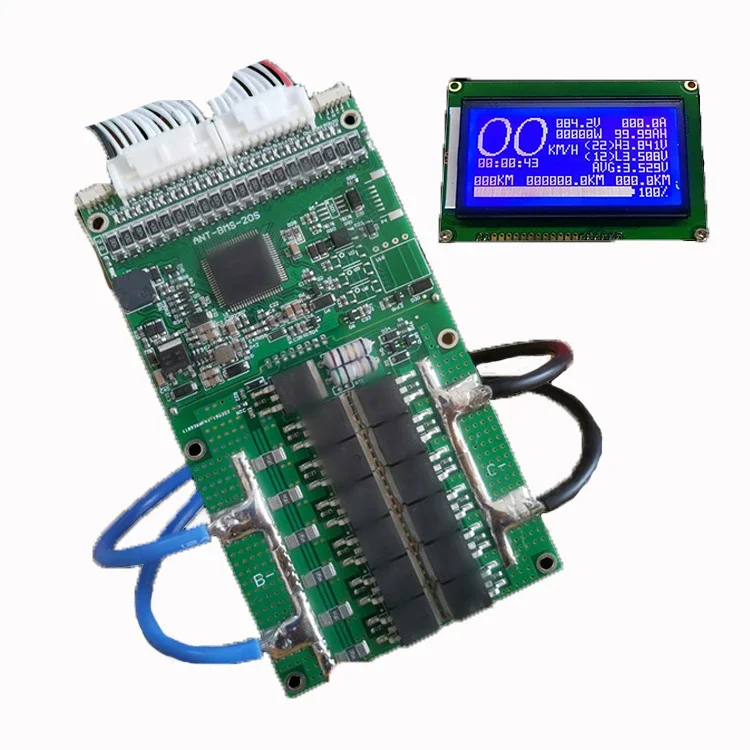 BT 7S-20S Lifepo4 li-ion Battery protection Board 400A 300A 40A 80A PHONE APP 8S 10S 12S 13S 14S 16S 20s wireless bms Smart BMS