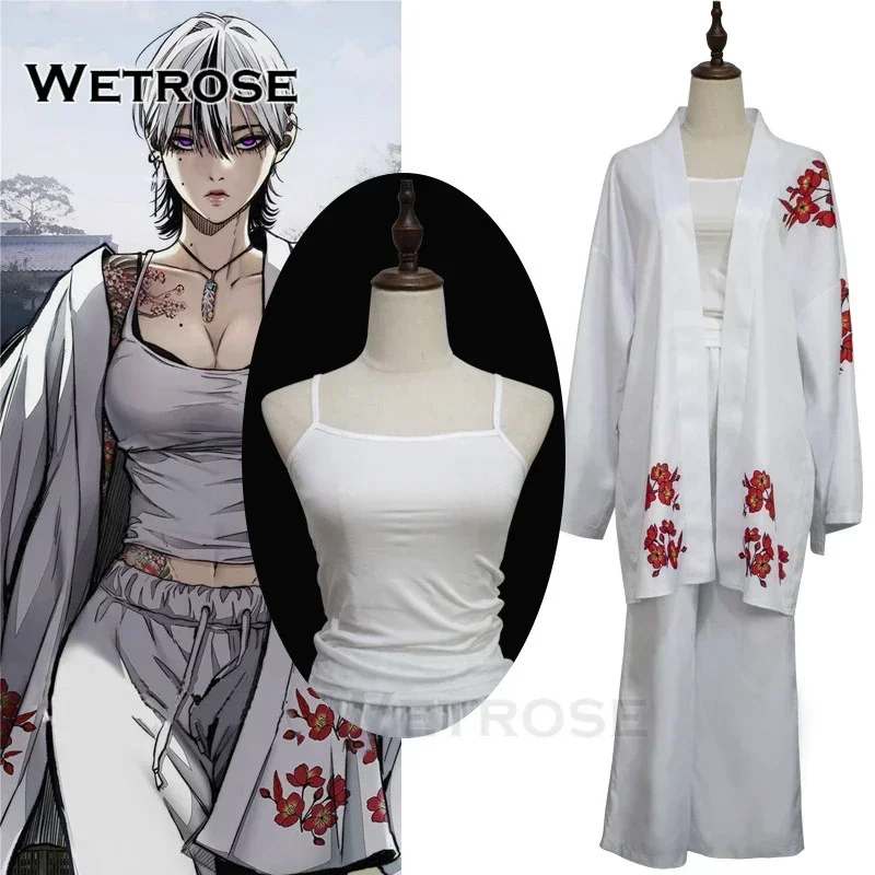 زي تاكيدا كانشيرو التأثيري ، قاطع الرياح ، مانهوا ، داكيتا ، كازوما ، الدراج ، مجموعة شعر مستعار للوشم ، كوري ، متوفر