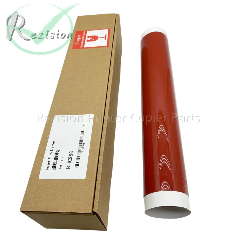 Fuser Film New For Konica Minalta Bizhub 958 759 752 758 Fuser Fixing Film Sleeve Printer Copier Parts 958 759 752 758