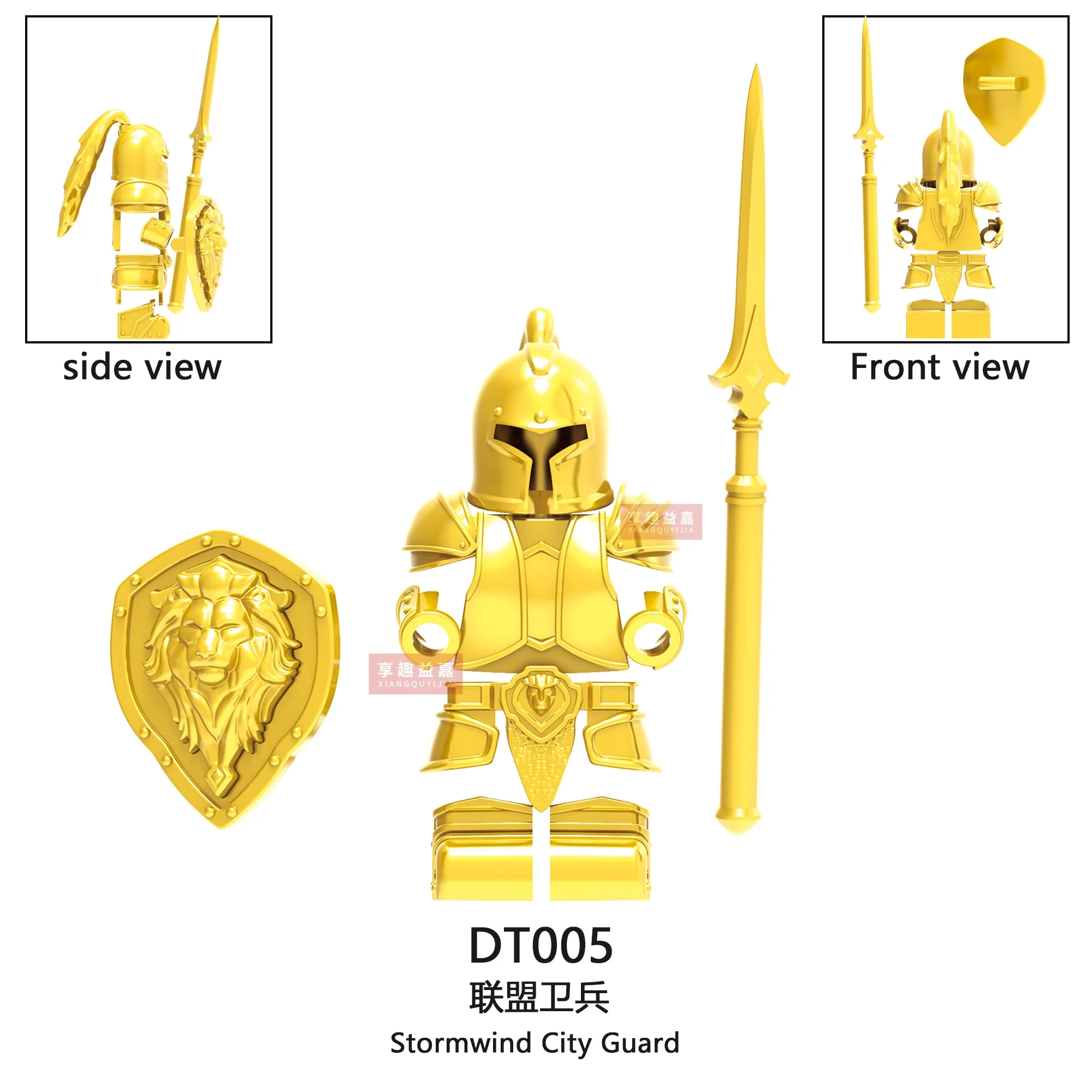 MOC Building Blocks Minifigure DT014 DT015 Assembled Ornament Cartoon Animation Game Toy Model Gift Collection Lady Liberty