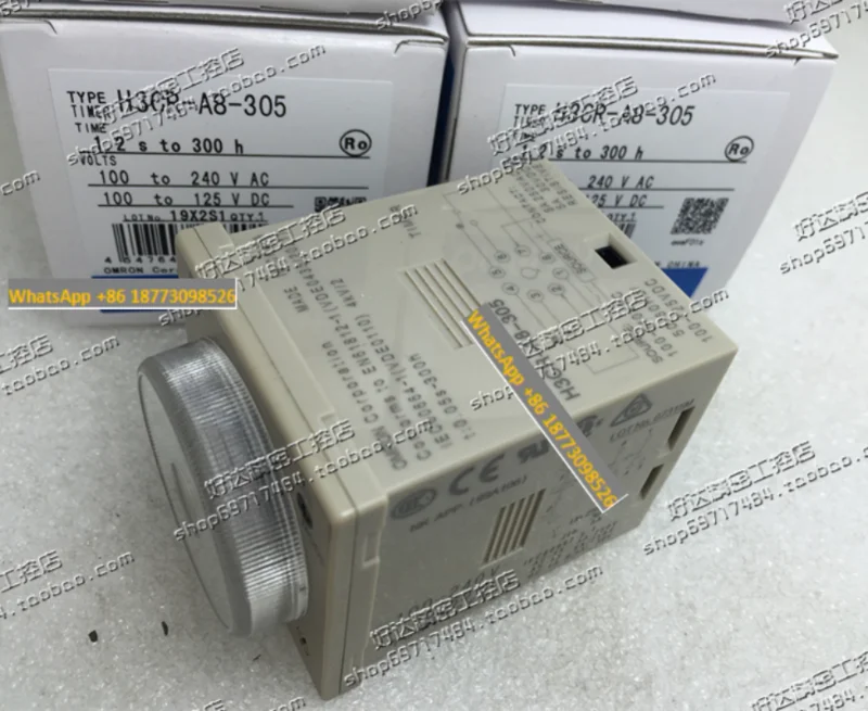 H3CR-A8-305/301/600/315/302/45 time relay stock genuine brand new