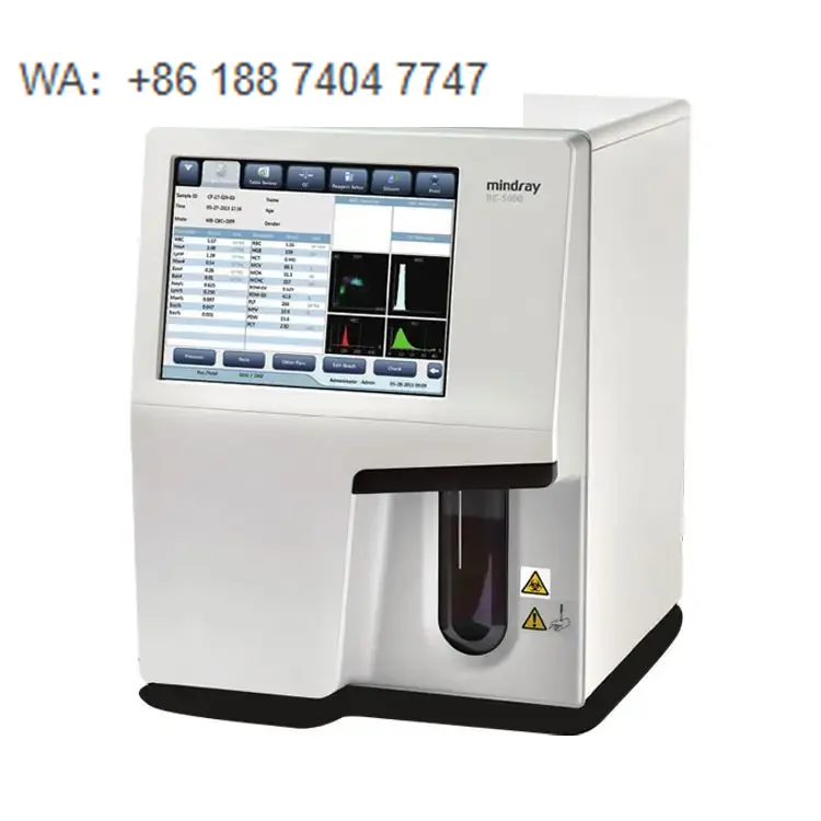 Good Performance Mindray BC5000 5-Part Diff CBC Auto Blod Hematlogy Analyzer CBC Blod Cell Counter Veterinary Use