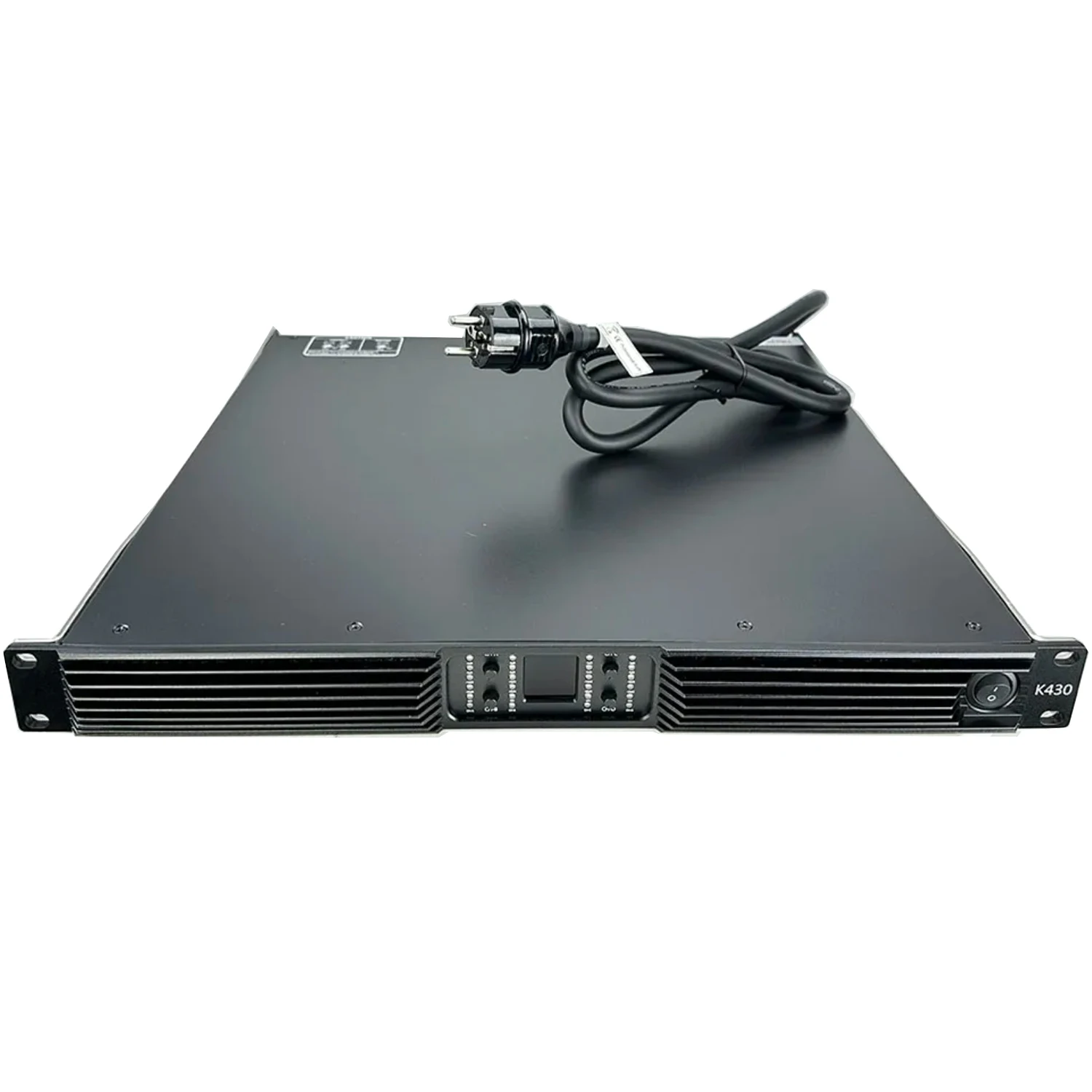 10000W 4-Channels 1U Class-D Digital Power Amplifier, 2ohms Workable With PFC 90v-270v Professional Audio