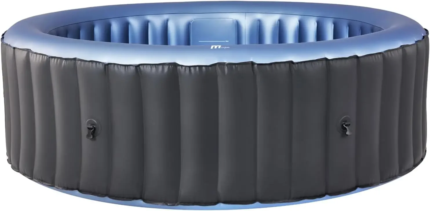 

M Spa Round Inflatable Bubble Massage Spa 4 to 6 Person Outdoor Hot Tub Bergen