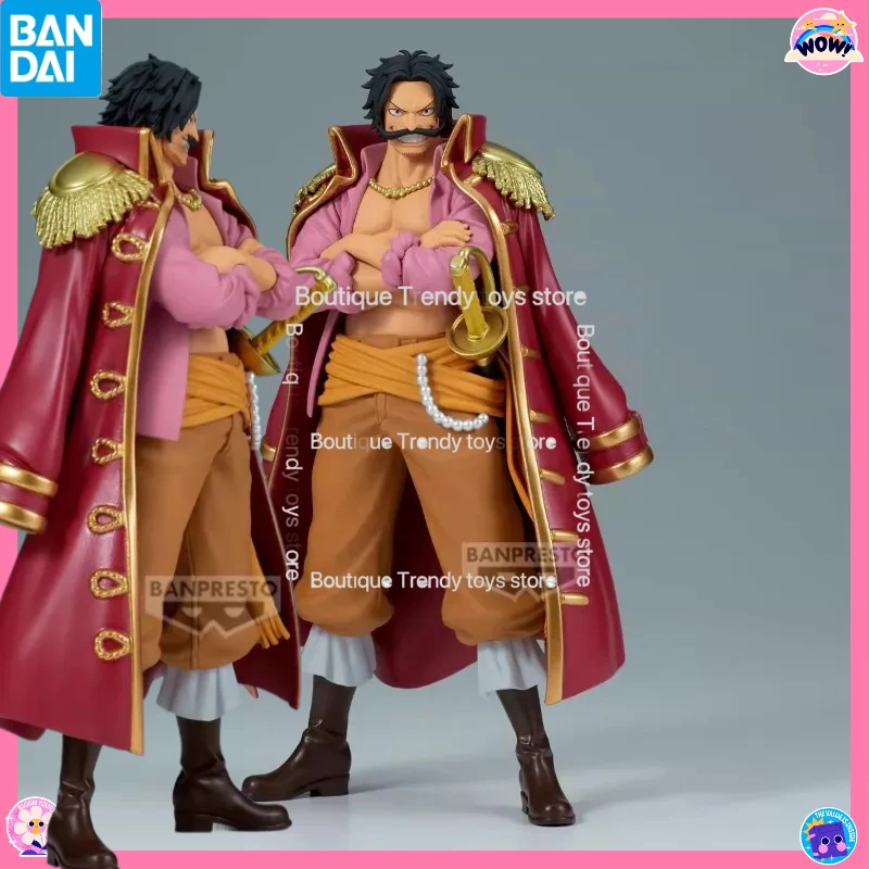 

Оригинальная фигурка Bandai BANPRESTO Anime One Piece DXF SPECIAL Gol D. Roger из ПВХ, коллекционная модель, игрушка, подарок