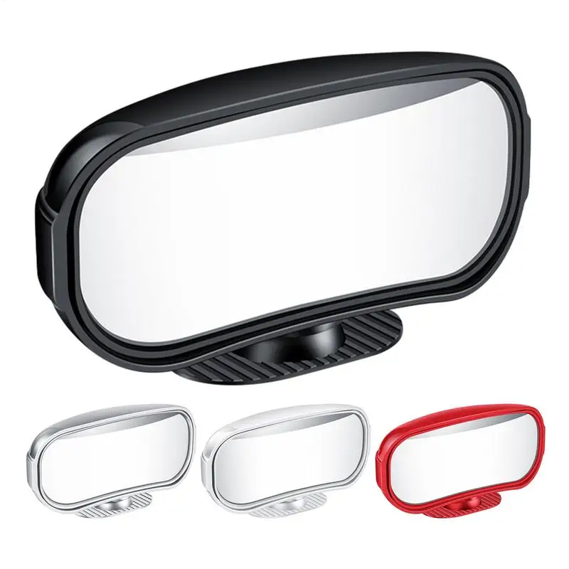 360 Degree Adjustable Wide Angle Side Rear Mirror Blind Spots Convex Mirrors For Car Reverse Parking Auxiliary Rear View Mirror