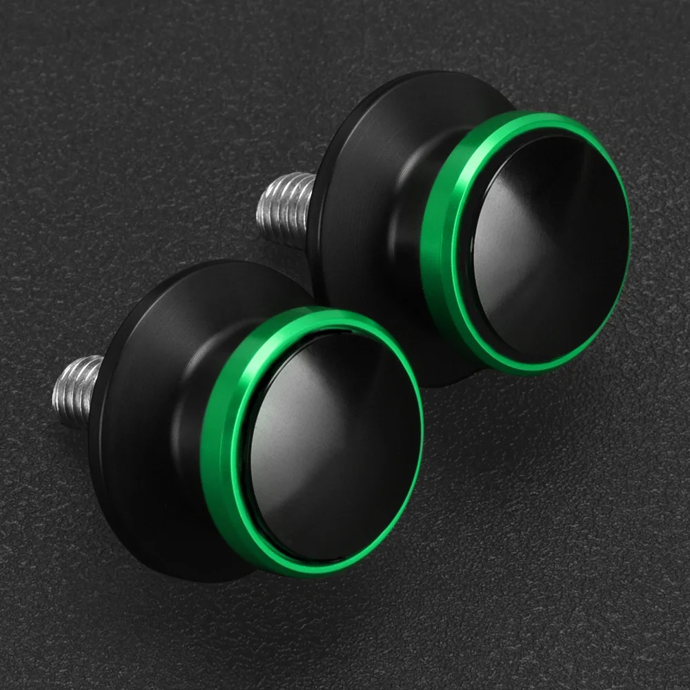 

For KAWASAKI KLE500 KLE 500 1991-2001 2002 2003 2004 2005 2006 2007 Motorcycles 6MM Swingarm Spools Rear Stand Screws Sliders