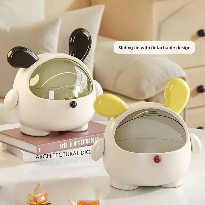 

Корейский стильный настольный органайзер для хранения кроликов Kawaii для девочек, аксессуары для волос и школьные принадлежности