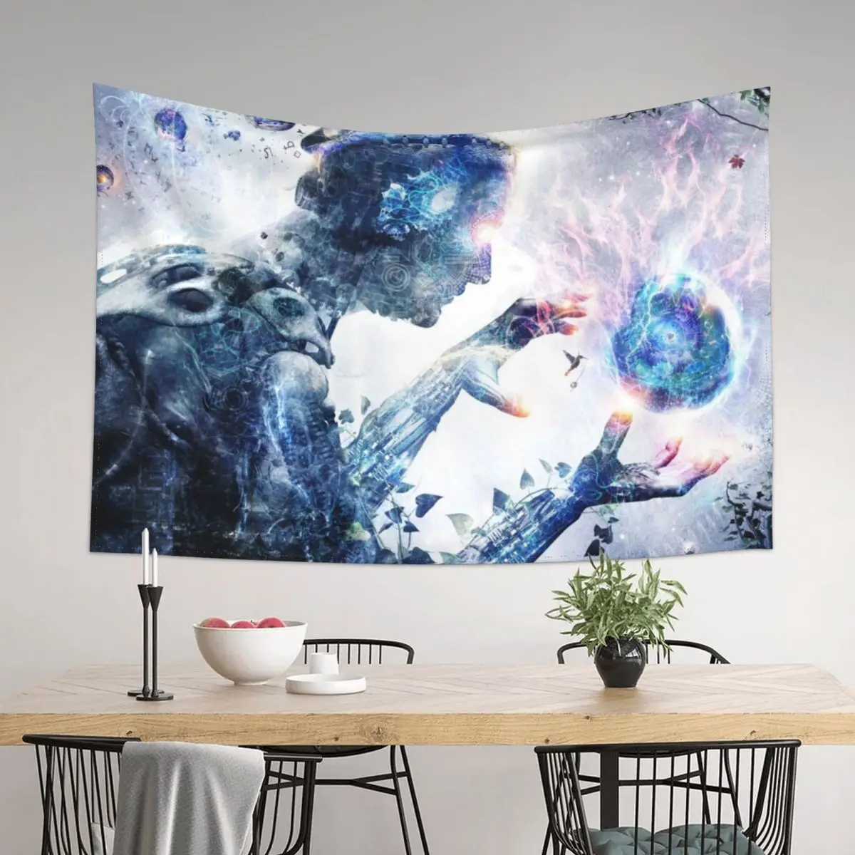 

Born of Osiris Album Cover Tapestry Bathroom Decor Christmas Decoration Kawaii Room Decor Tapestry
