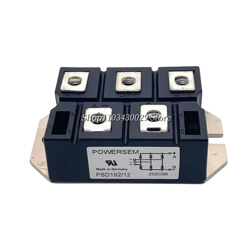 

PSD112/16 PSD112-12 PSD112/16 PSD162/14 PSD162/16 PSD192/12 PSD192/16 PSDM200E-12 MDS1601654 NEW Three-phase rectifier bridge