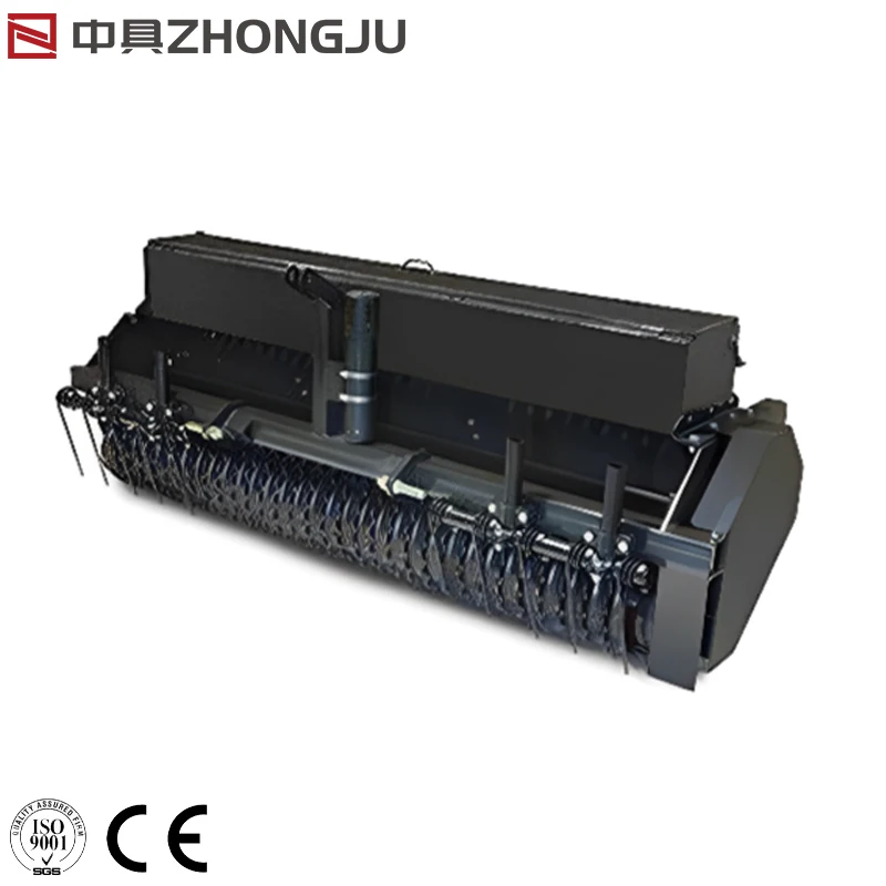 Tractor Suspension Lawn Seeder Small Loader Towed Grass Seed Planter Alfalfa Turf Planter