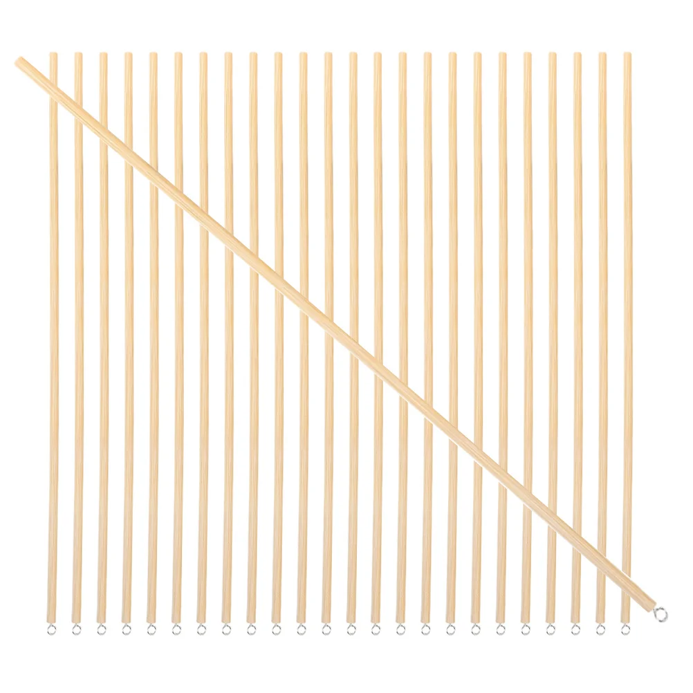 30 peças hastes de acessórios para fantoche de sombra bege 20cm para iniciantes e entusiastas engolham em kit de fantoche de sombra de arte antiga