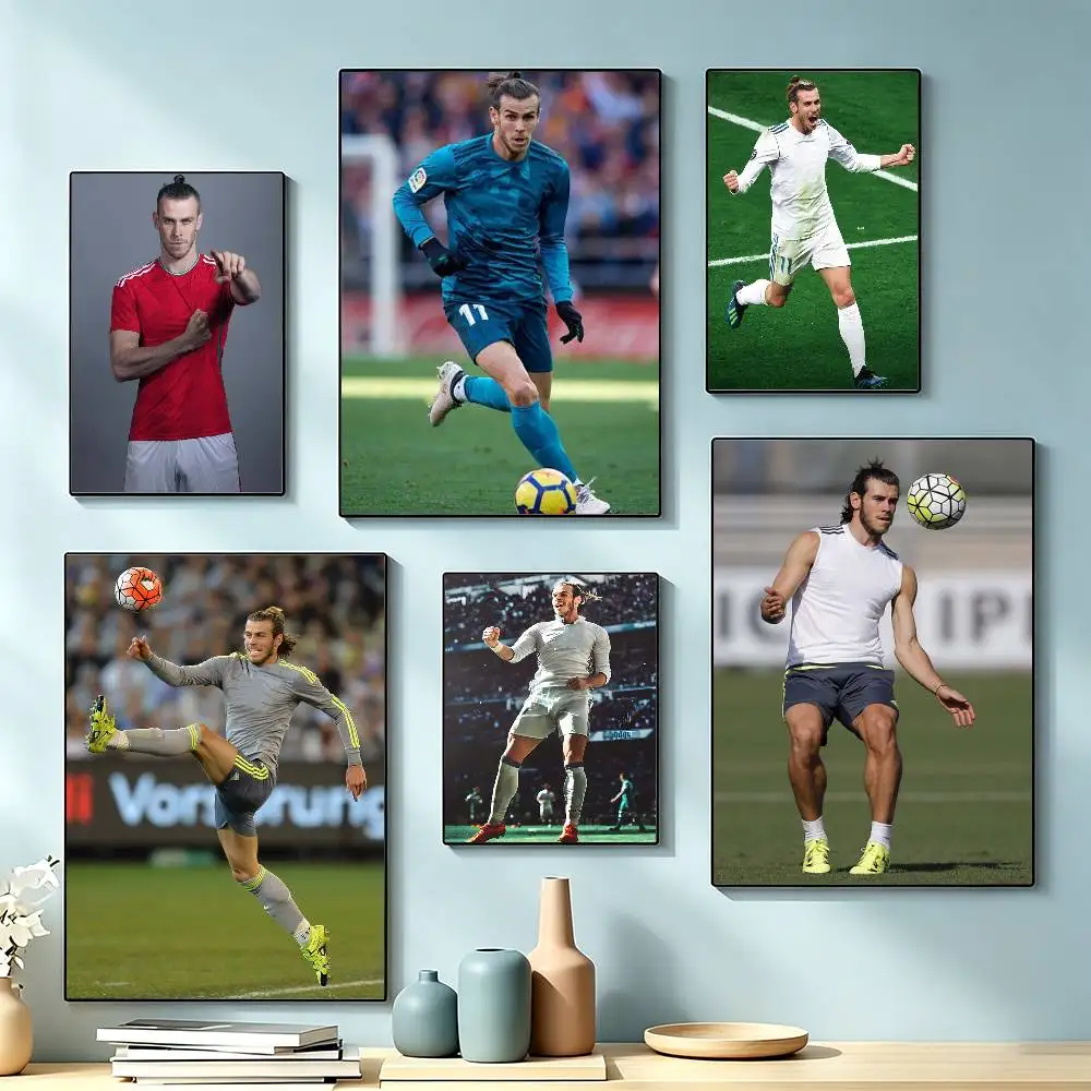 G-Gareth B-Bale Poster High Quality Dorm Living Room Aesthetic Wall Decoration Painting Stickers Gift