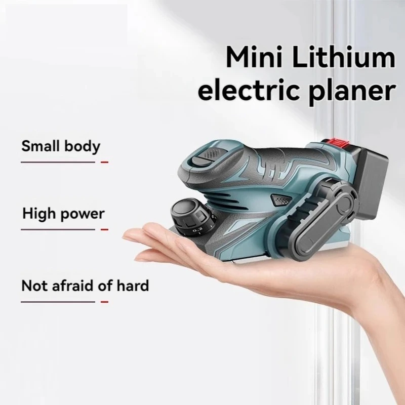 Brushless Cordless Planer Electric Router Trimmer Wood Cutting Power Tools
