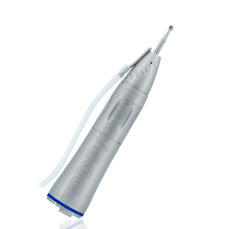 

den tal im plant straight handpiece surgical fiber obtic led 1:1 handpiece