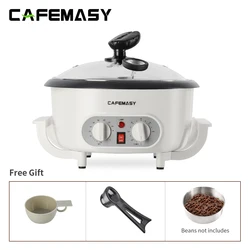 Electric Coffee Beans Roasting Machine 110/220V Non-stick Coating Coffee Roaster Household Grain Drying Maker Electric Bake Tool