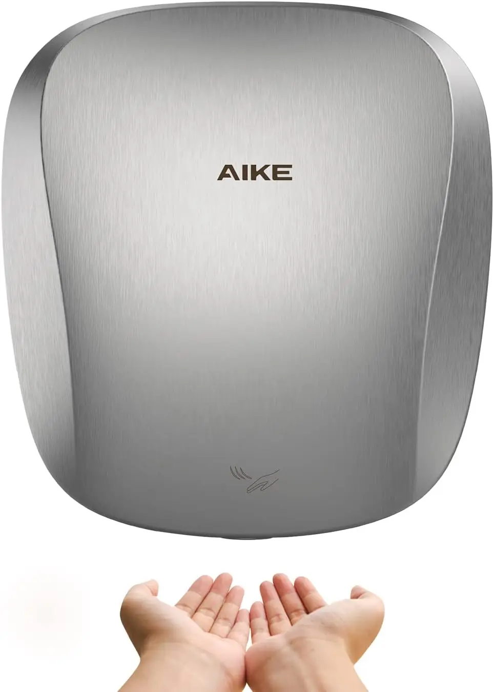 Heavy Duty Hand Dryer with HEPA Filter, UL Approved, 120V 1400W, Brushed Stainless Steel