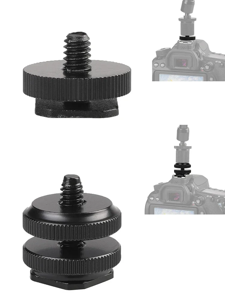 Стандартная опорная пластина для крепления горячего башмака 1/4 дюйма Стандартная опора для горячего башмака для аксессуаров для камеры
