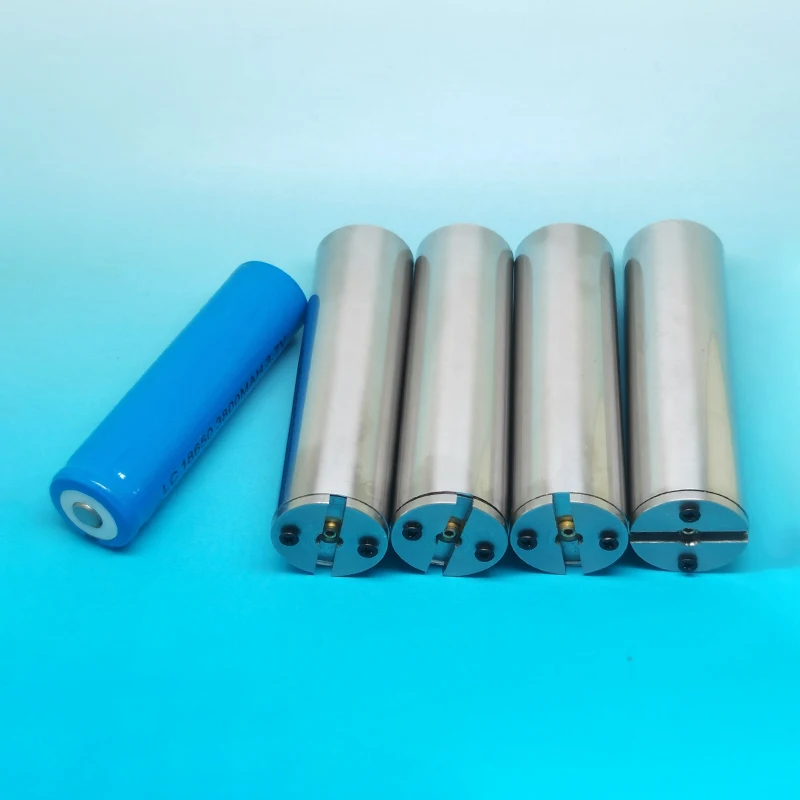 Replacement 18650 Battery Tube 304 Stainless Steel for DIY Mod Accessory