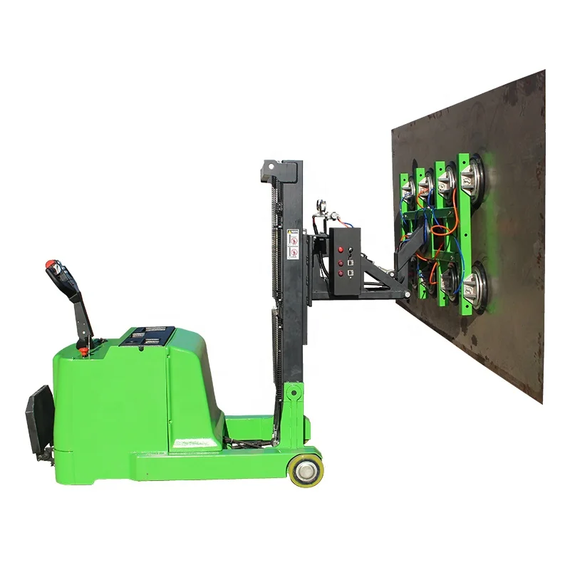 Full Electric Vacuum Glass Lifter Robot Self Propelled Glazing Machine for Window Curtain Wall Installation and Construction