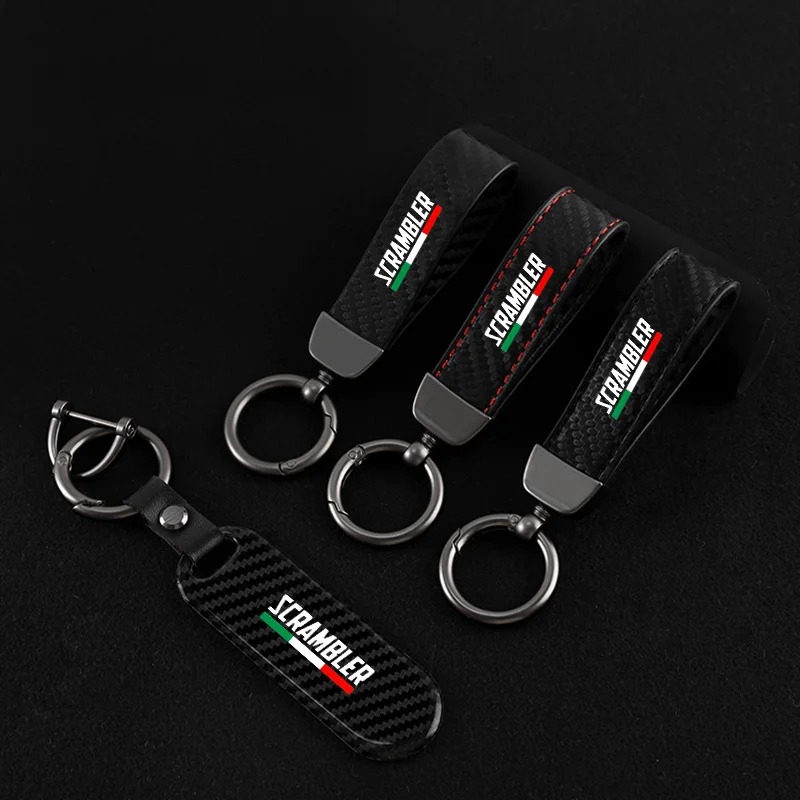 

Embroidery Moto Keyring For Ducati Corse 796 795 821 Monster 696 400 Diavel Multistrada Scrambler KeyChain Key Chain Holder Ring