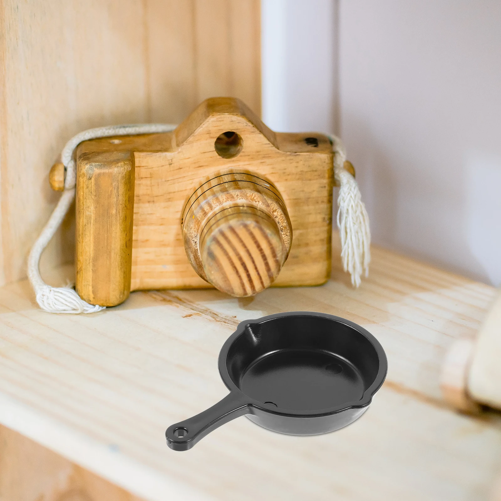 10 stks Miniatuur Versiering Keuken Set Speelgoed Koekenpannen Platte Bodem Model voor Kinderen Pretend Koken Mini Keuken Gadget