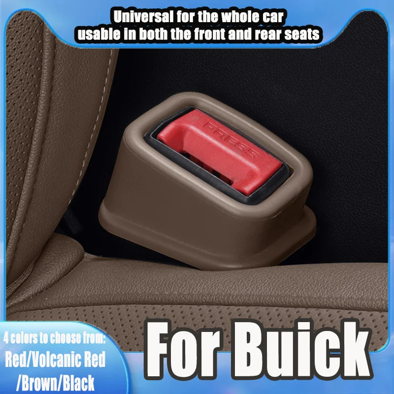 Car Seat Belt Buckle Stopper For Buick  EXCELLE XT GT Verano Regal Fits Both Front Rear Seats Practical Auto Interior Accessory