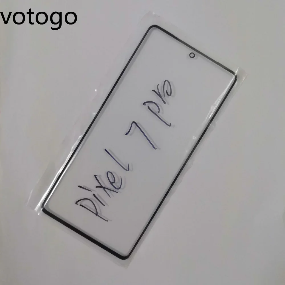 AAA Repair Front Screen Glass Lens + OCA  For Google Pixel 7A 7 Pro 5G Outer LCD Display Touch Cover Pixel7 Pro Replacememt