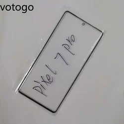 AAA Repair Front Screen Glass Lens + OCA For Google Pixel 7A 7 Pro 5G Outer LCD Display Touch Cover Pixel7 Pro Replacememt