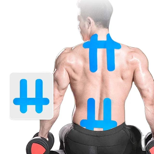 

Предварительно вырезанная мышечная спортивная кинезиологическая внутримышечная лента предотвращает растяжение мышц для защиты талии и плеч, обезболивающий пластырь