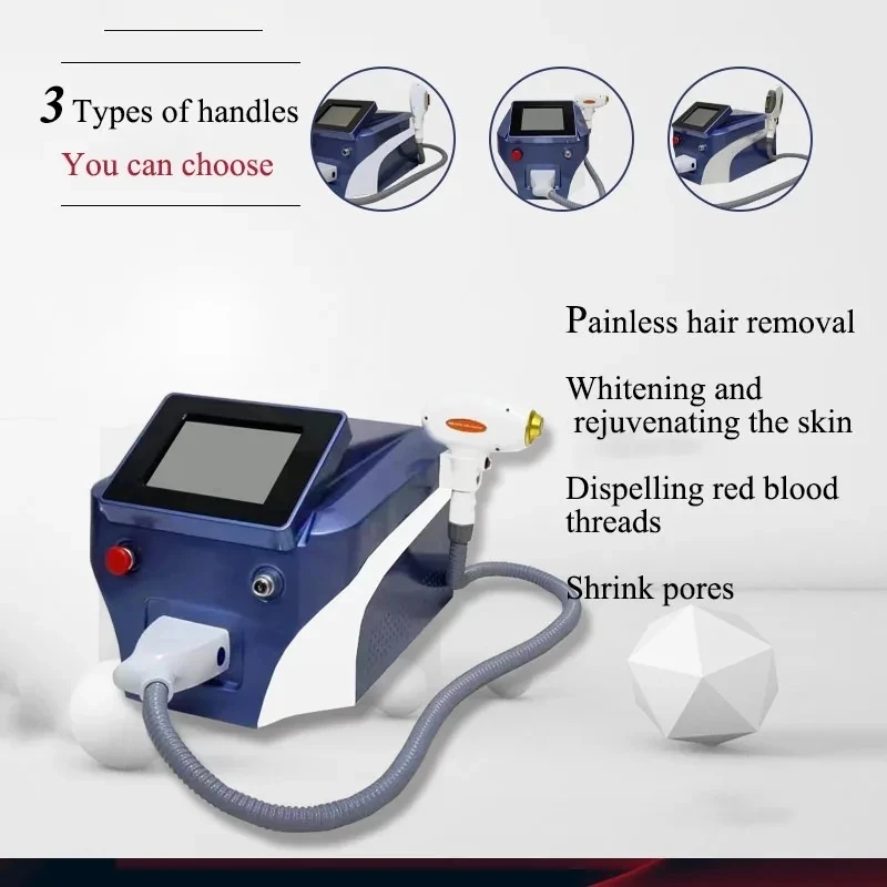 808 Hair Removal Instrument Skin Rejuvenation Instrument Men and Women Freezing Point Hair Removal Beauty Salon Commercial