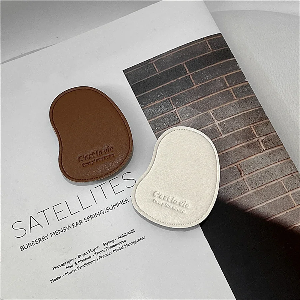 

Ins Корейская кожаная ручка для телефона Tok Griptok, роскошный держатель для IPhone 16, 15, 14, 13, аксессуары Promax, подставка для телефона Universe, подставка