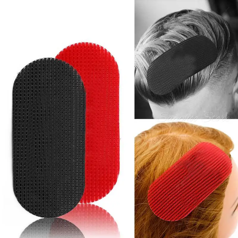 2pcs/set Men Retro Styling Oil Head Hair Magic Hair Modeling Stickers Women Makeup Bangs Stickers Salon Hairdressing Tool