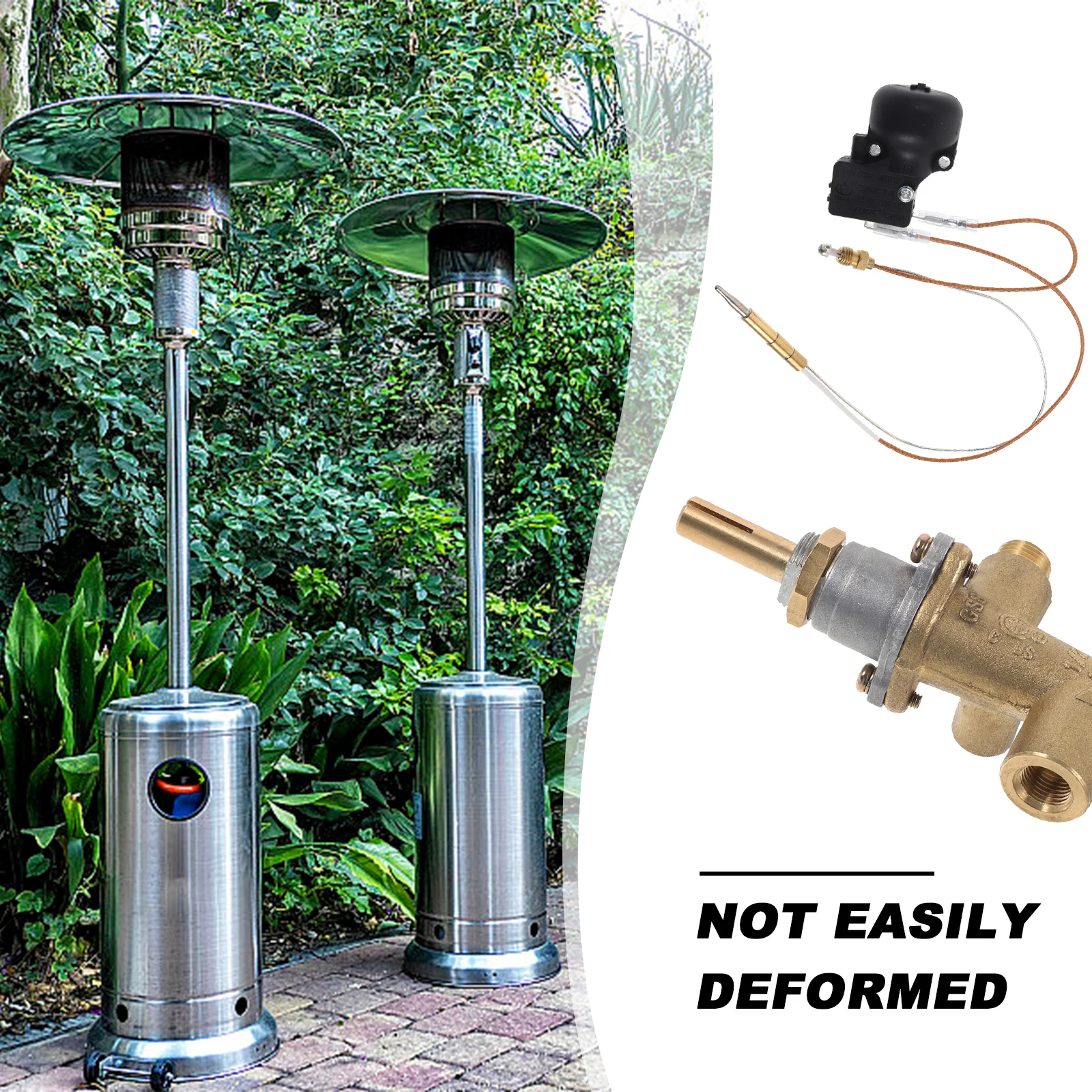 

1 set 1 Set Thermocouple Tilt Safety Component For Outdoor Patio Heater Replacement Parts Universal Stove Repair Kit