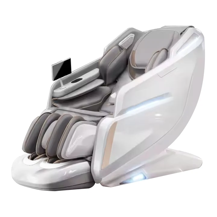 LEERCON Space Capsule Robot Massage Chair Zero Gravity Full Body Shiatsu Thai Stretch Electric Heating Air Pressure Dual Core