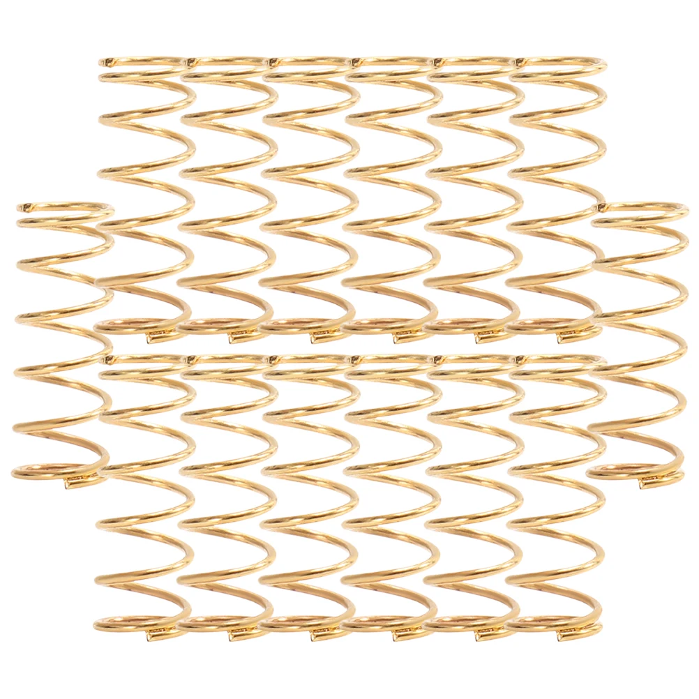 

18pcs Black Guitar Bridge Springs Metal Saddle Mounting Parts for Electric Guitar Bass Pickup Accessories Spring Set