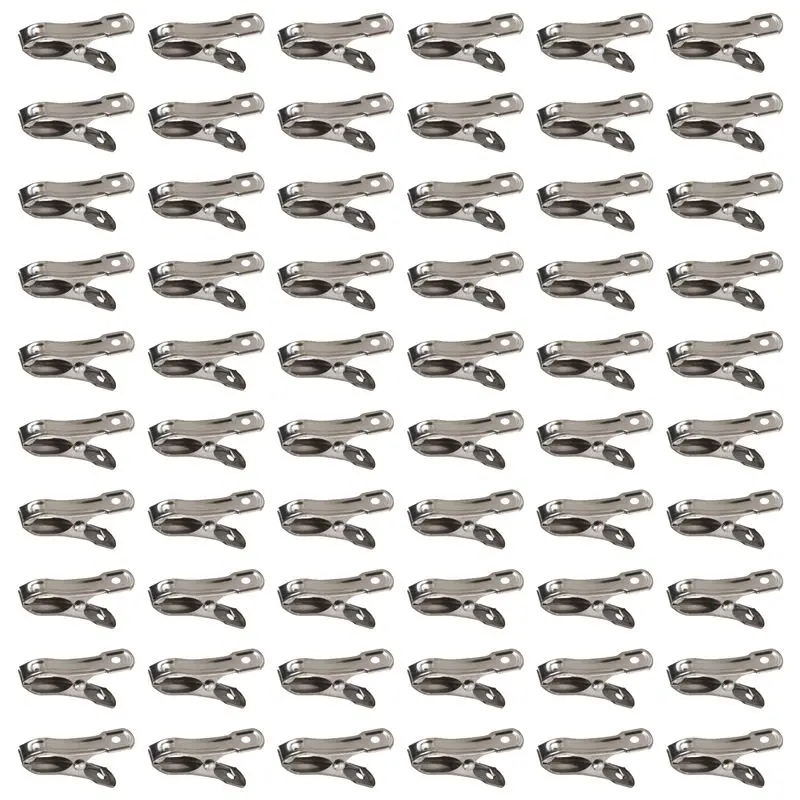 Y50A-60 PCS Garden Clips,Greenhouse Clamps Made Of Stainless Steel For Netting,Garden Hoops Or Greenhouse Hoops