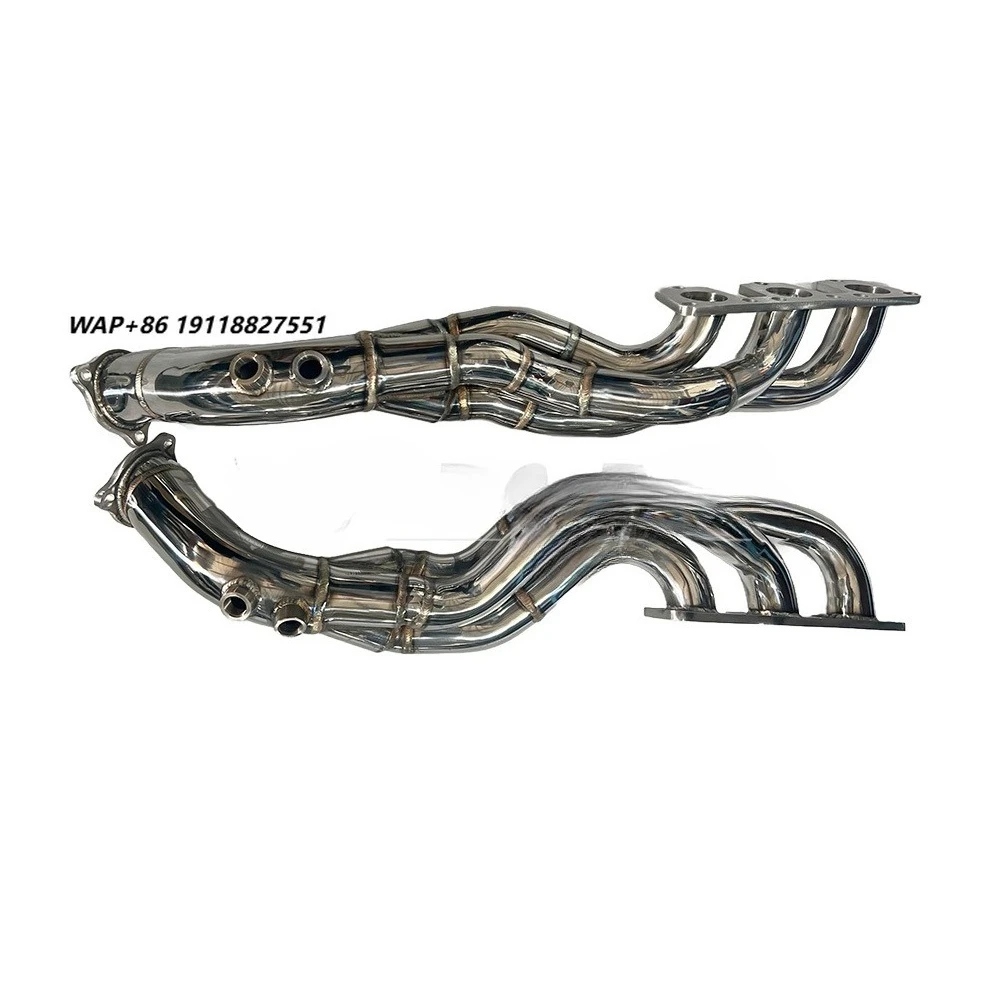 

High-Performance Stainless Steel SS304 Exhaust Manifold S4 S5 A5 A7 A8 B8 Q5 SQ5 3.0 V6 Downpipe TIG Welded 1.5mm Thick