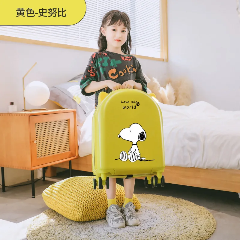 Anime Spongebob 18 Inch Trolley Case Kawaii Cartoon Suitcase Student Travel Board The Plane Child Cute Trend Luggage Bag Gift - view 3