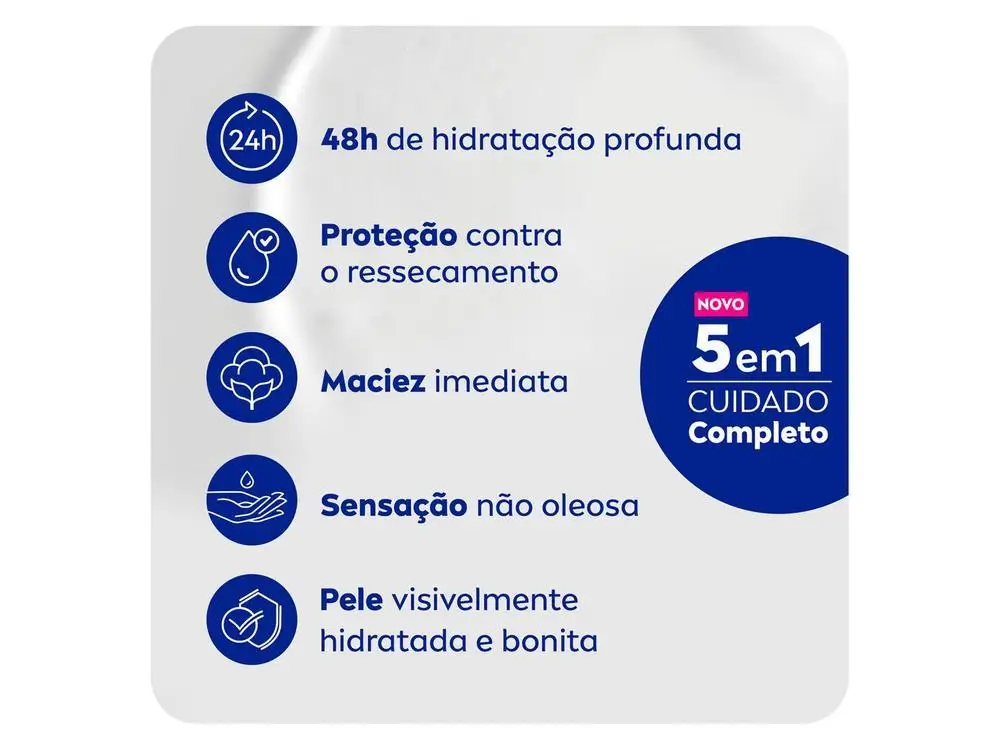 غسول مرطب عميق للجسم حليب نيفيا