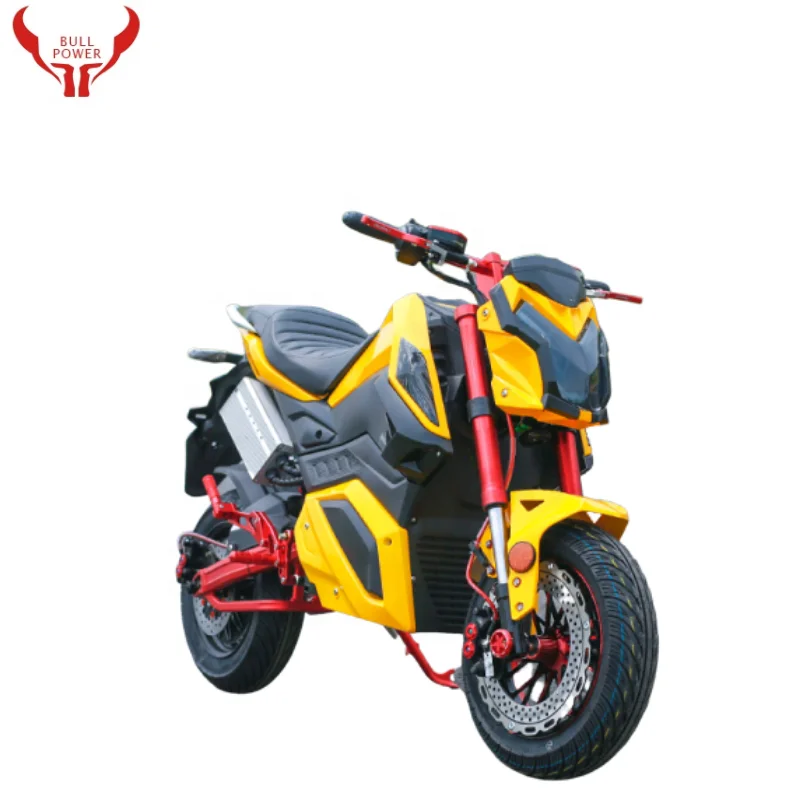 أحدث دراجة نارية كهربائية 72 فولت لعام 2025 بقدرة 2000 وات 3000 وات 5000 وات عالية السرعة مع بطارية ليثيوم قابلة للإزالة للبالغين